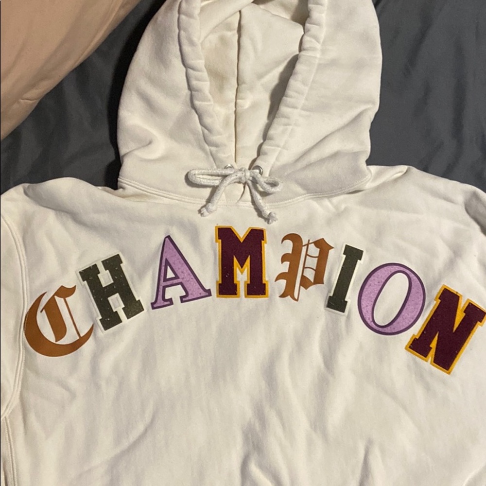 Cropped Champion hoodie